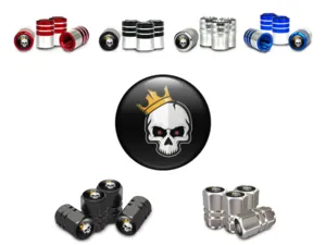 Rim Stem Caps for Bicycle Professional Style